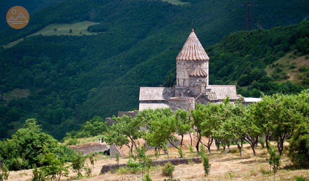 Rainy Night at Tatev Monastery