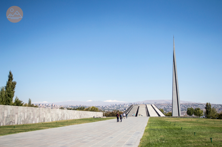 Armenian genocide memorial in Yerevan, Armenia