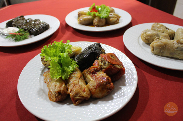 Armenian dolma - traditional Armenian cuisine