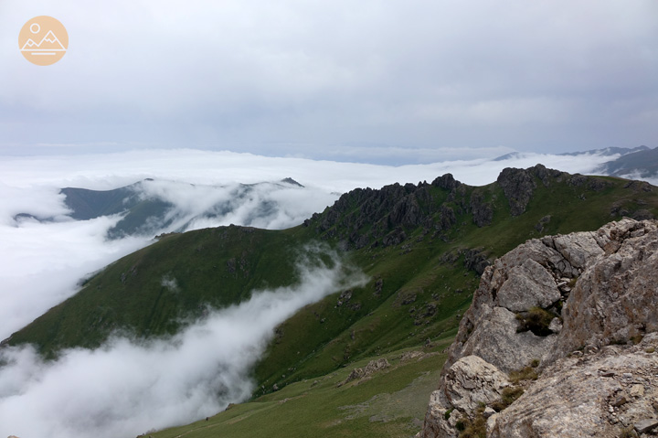 Climbing Mount Khustup in Armenia