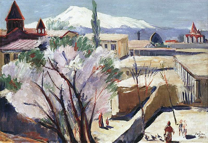 Martiros Saryan, In Old Yerevan, 1930.