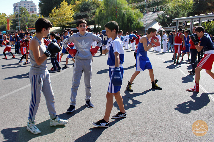 Street workout in Yerevan, Armenia