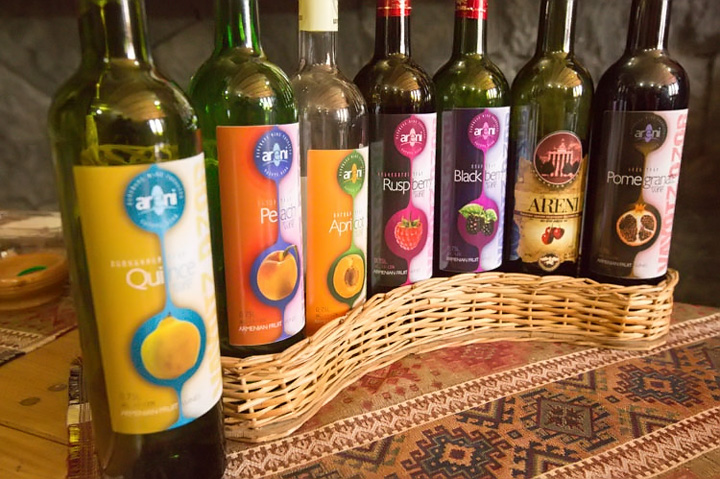 Areni red dry Armenian wine - wine tour in Armenia
