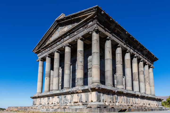 Garni pagan temple in Armenia