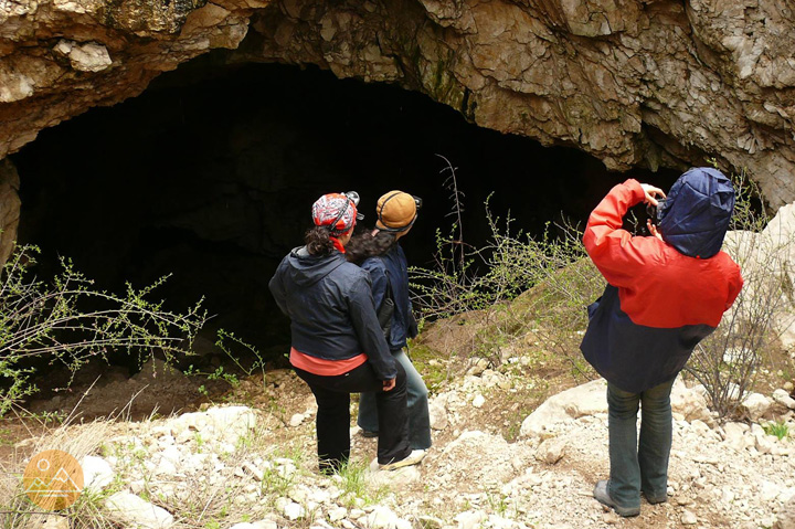 The Caves of Armenia - entrance to Mozrov Cave in Armenia