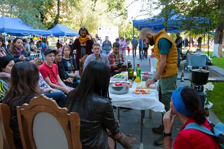 Hartak experience sharing festival in Yerevan, Armenia