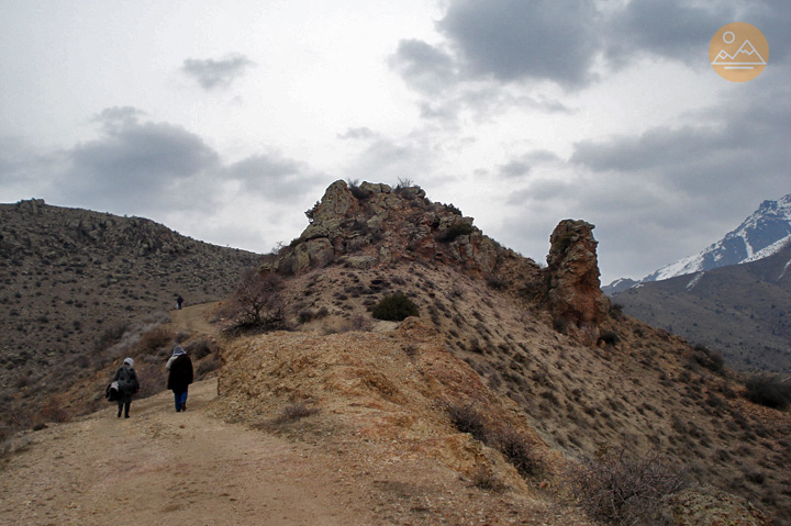 Hiking to Shativank monastery in Armenia