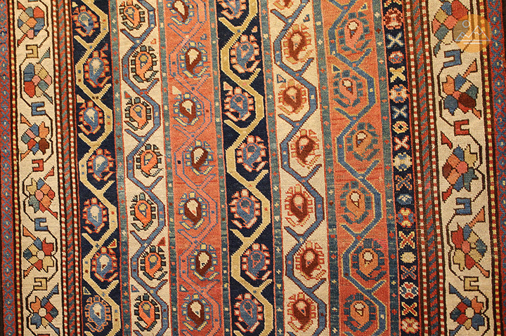 Nshagorg - Armenian carpet with almond patterns