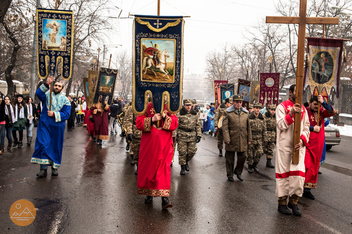 Feast of Saint Sarkis in Armenia in 2017