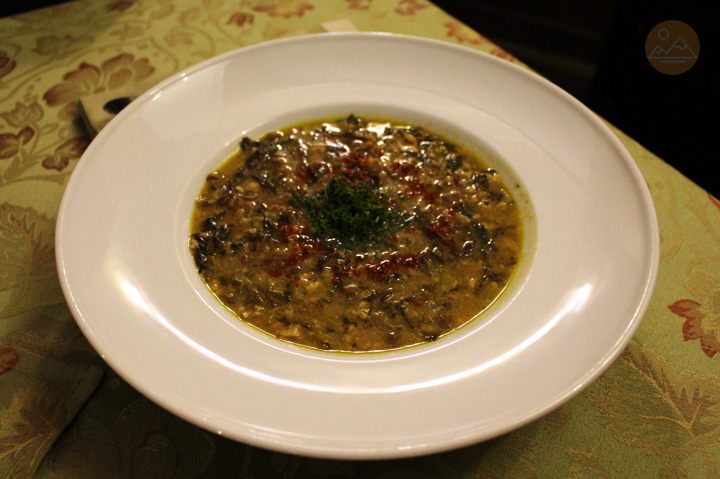 Aveluk soup - traditional Armenian cuisine