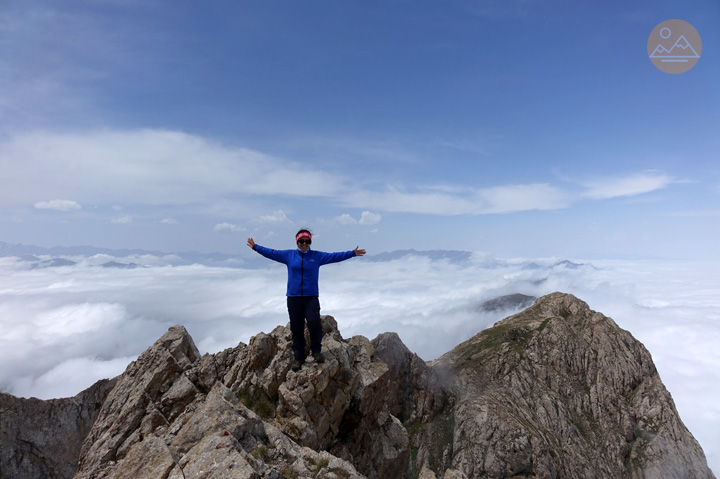 Climbing Mount Khustup in Armenia