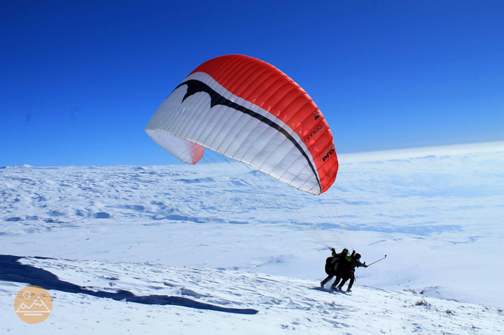Paragliding in Armenia - tandem flight